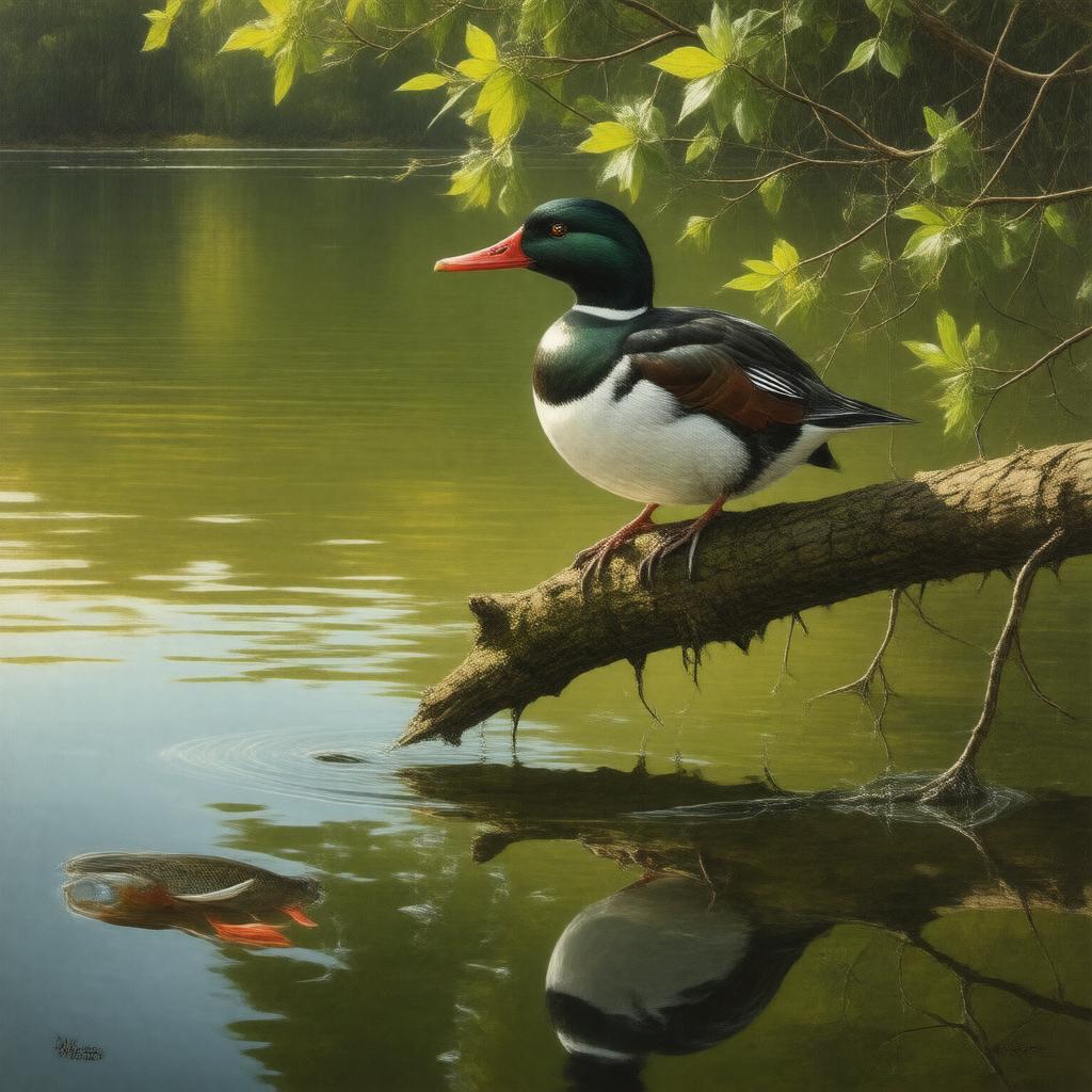 Mergus merganser